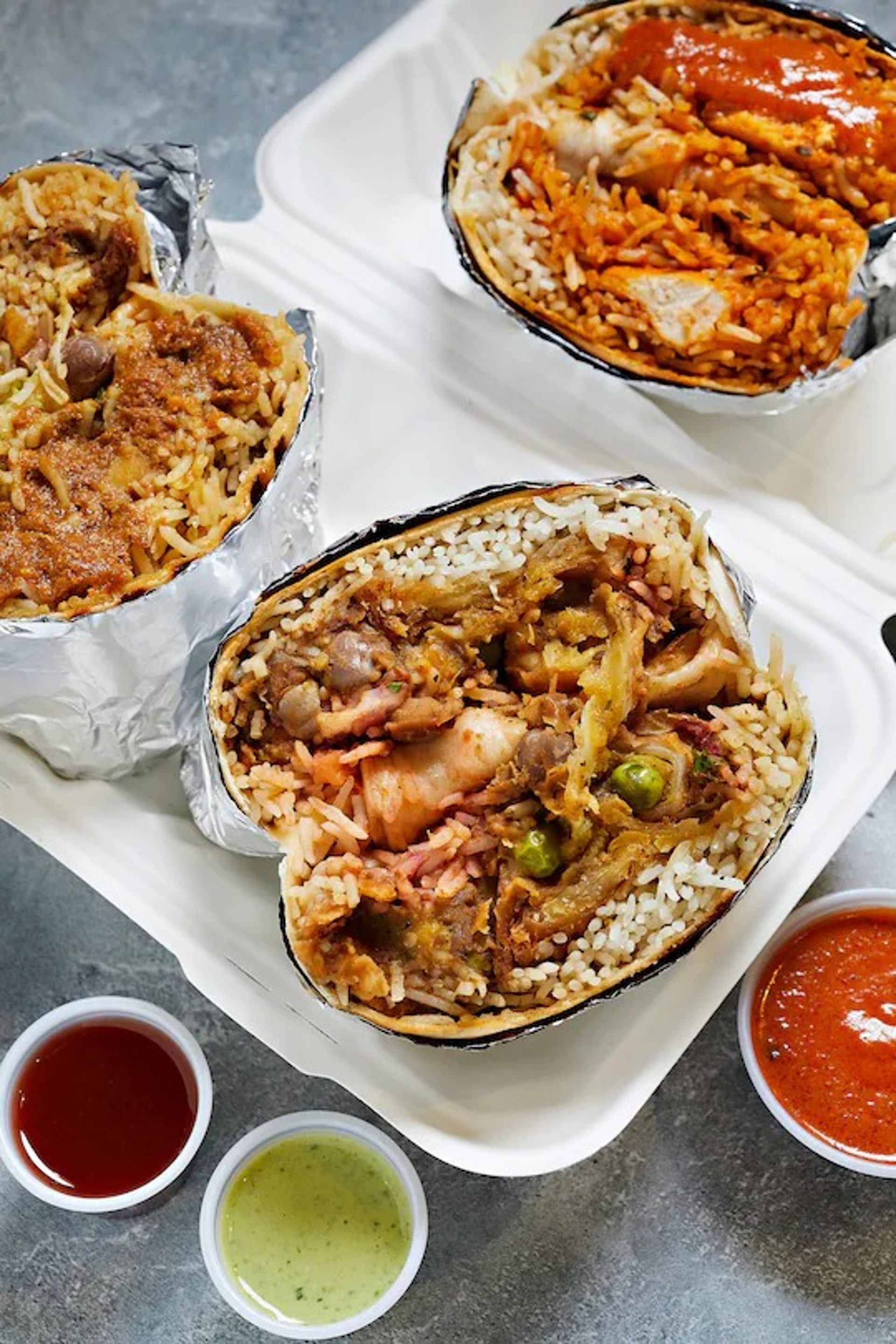 A samosa burrito is exactly what it sounds like: