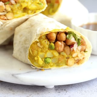 Samosa Burrito