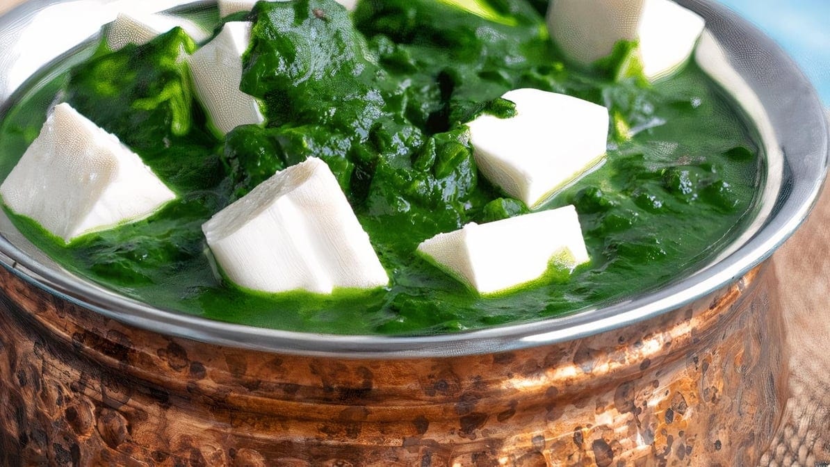 Palak Paneer.