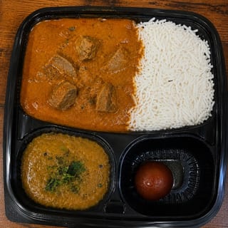 Lamb Curry Platter